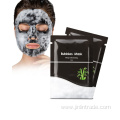 Oem Deep Cleaning Charcoal Bubble Facial Mask Sheet